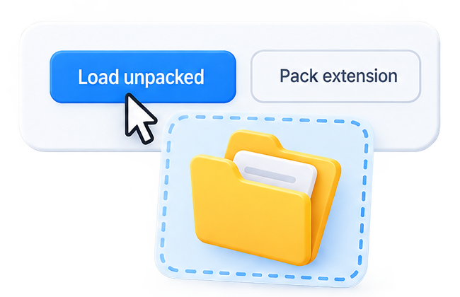 Load unpacked extension